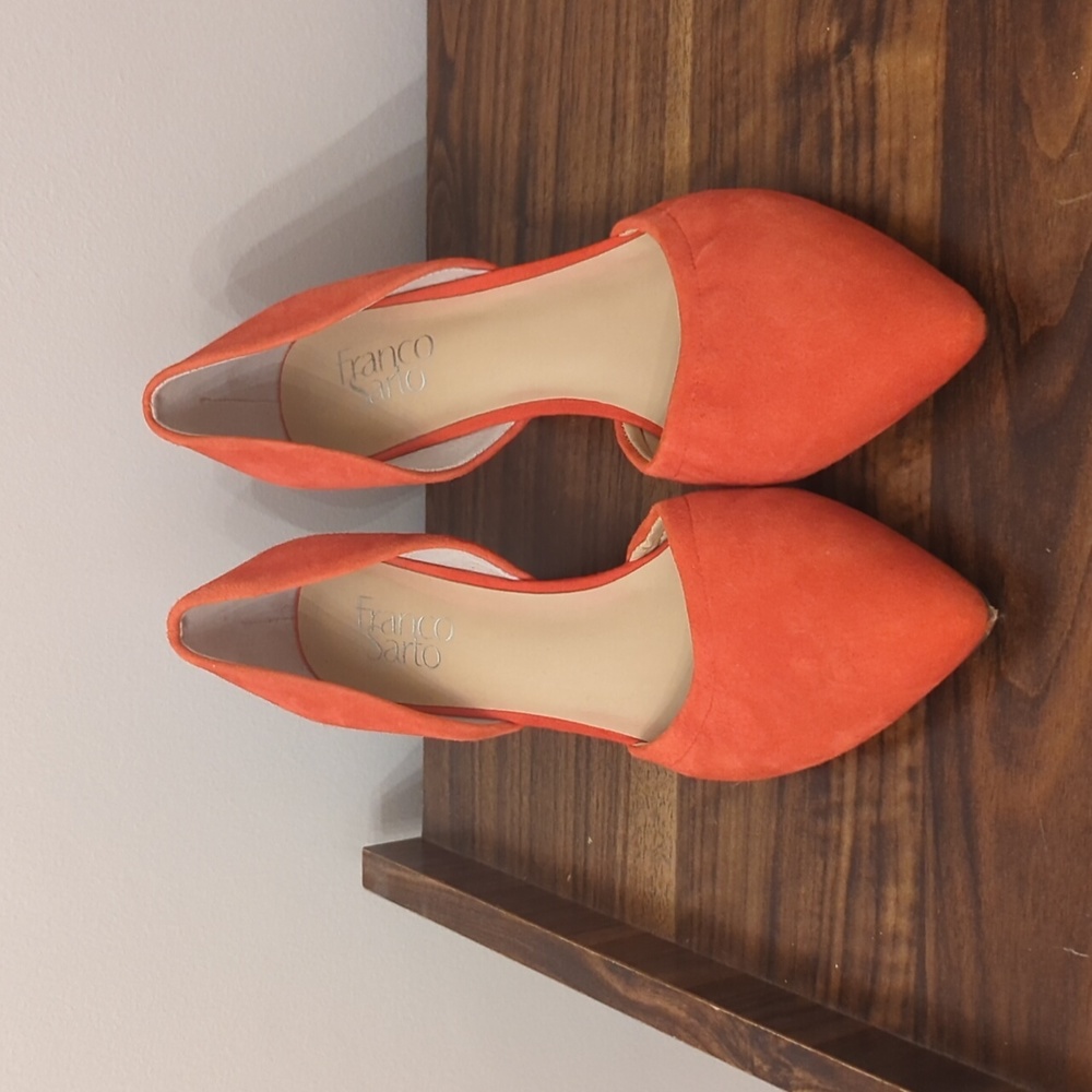 Franco Sarto closed toe wedges